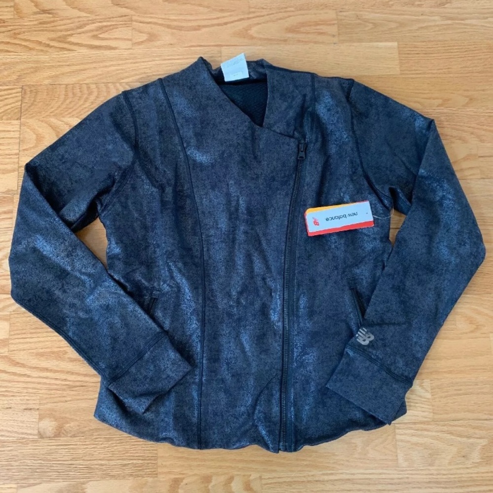 New Balance Printed Womens Bomber Jacket Large